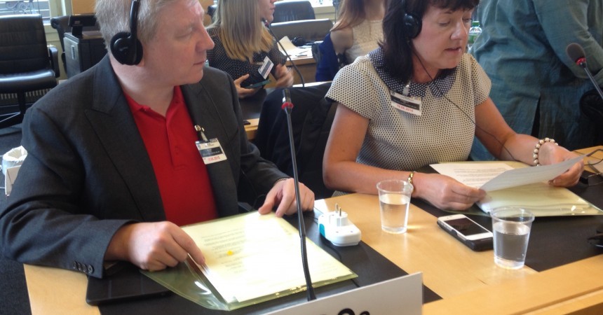 Atheist Ireland in Geneva this week at UN hearing on rights of the child