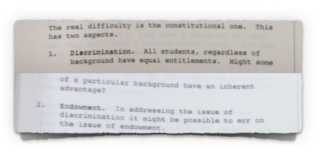 Extract 1 from minutes of NCCA Course Committee meeting with DoE from 30th January 1995