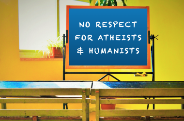 The State religion course disrespects atheists and humanists