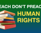 Teach, Don’t Preach: Secular Education is a Human Right