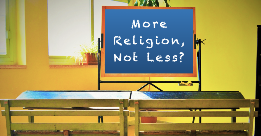 New primary school curriculum framework could mean more religion teaching, not less